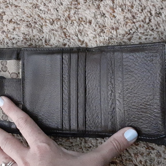 Pre- owned : Gucci Babouska Crest Bi-Fold Wallet - Picture 8 of 12